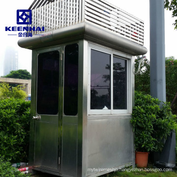 Stainless Steel Portable Ticket Room Booth for Metro Station